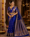 Bridal Silk Saree - Royal Blue