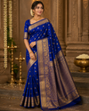 Kanchipuram Silk Saree - Royal Blue