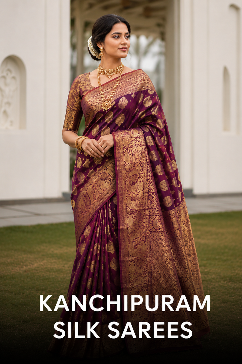 Kanchipuram silk sarees